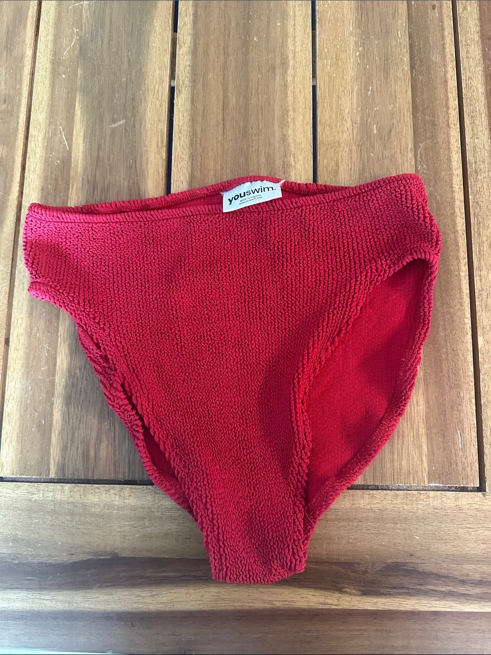 Youswim Red High Waisted